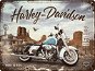 Ceduľa 30 × 40 Harley-Davidson - Ceduľa