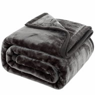 Posteloholici 1265760 Hřejivá deka Yasemin 160 × 200 cm, tmavě šedá - Blanket