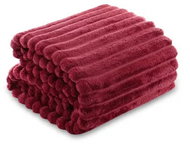 Posteloholici 1273128 Hřejivá deka z mikrovlákna Nuvio 200 × 220 cm, vínová - Blanket