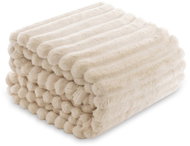 Posteloholici 1273109 Hřejivá deka z mikrovlákna Nuvio 200 × 220 cm, krémová - Blanket