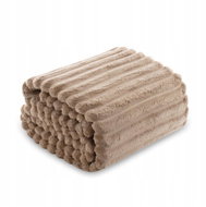 Posteloholici 1273136 Hřejivá deka z mikrovlákna Nuvio 200 × 220 cm, světle hnědá - Blanket
