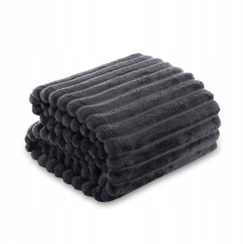 Posteloholici 1273123 Nuvio microfibre heated blanket, 200 × 220 cm, dark grey Main image Posteloholici 1273123 Nuvio microfibre heated blanket, 200 × 220 cm, dark grey - Blanket - Main image