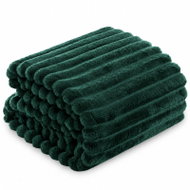 Posteloholici 1273126 Hřejivá deka z mikrovlákna Nuvio 200 × 220 cm, zelená - Blanket