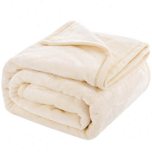 Posteloholici 1266185 Yasemin Heated Blanket 200 × 220 cm, cream - Blanket - Main image