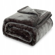Posteloholici 1268798 Hřejivá deka Yasemin 70 × 160 cm, tmavě šedá - Blanket
