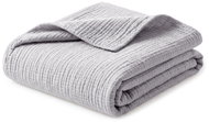 Posteloholici 1273628 Dětská mušelínová deka Velia 100 × 140 cm, šedá - Blanket