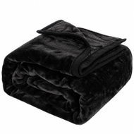 Posteloholici 1272058 Hřejivá deka Yasemin 130 × 170 cm, černá - Blanket