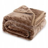 Posteloholici 1272060 Hřejivá deka Yasemin 130 × 170 cm, hnědá - Blanket