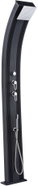Poolstar Dada Curve Solar Shower with Hand Shower, Anthracite - Solar Shower