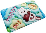 Posteloholici 1253694 Koupelnová protiskluzová předložka 3D, 37 × 57 cm, Magic 16 - Bath Mat