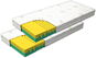 Postelia Duet 200 × 90 cm, 2 ks - Matrac