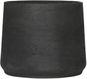Pottery Pots obl na květináč Patt Black Washed XXL - průměr 34 cm / V 28 cm - Obal na květináč