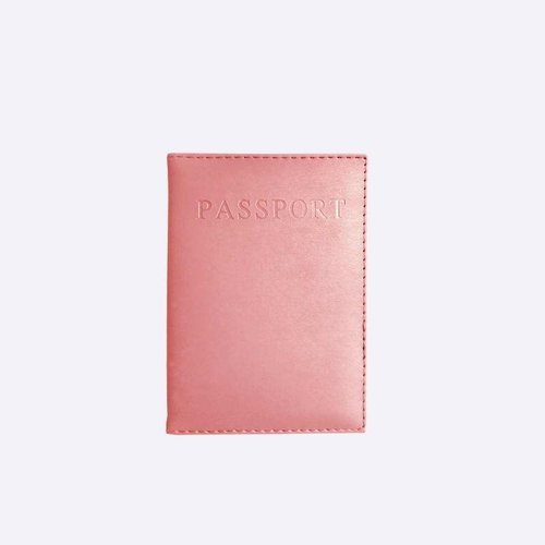 Light pink passport cover - Document Holder - Main image