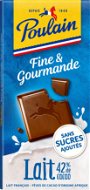 Chocolate Poulain Fine & Gourmande Lait 100 g - Čokoláda