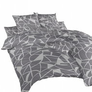 Dadka cotton Julius dark grey 140 × 200, 70 × 90 cm - Bed Linen