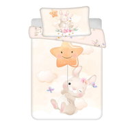 Jerry Fabrics Bunny Star baby 100 × 135, 40 × 60 cm - Bed Linen
