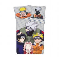 Jerry Fabrics Naruto Grey 140 × 200, 70 × 90 cm - Bed Linen