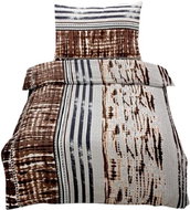 Kaptan krepové povlečení Toki 140 x 200 cm - Bed Linen