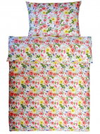 4sleep Cotton bedding 140 × 200 70 × 90 cm - 1139 Roses pink - Bed Linen