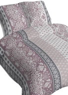 4sleep Linen satin - 140 × 220 + 70 × 90 cm - Mary pink - Bed Linen