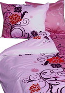 4sleep Linen satin - 140 × 220 + 70 × 90 cm - Wendy - 156-2 - Bed Linen
