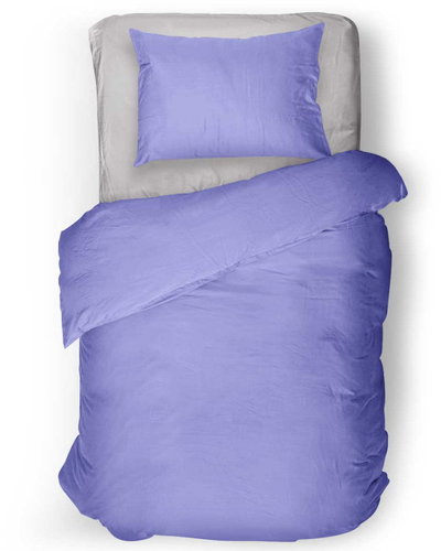 IMPAR Linen Blue pastel, 140 × 200 cm + 90 ×70 cm - Bed Linen - Main image