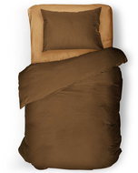 IMPAR Bed linen Walnut, 140 × 200 cm + 90 ×70 cm - Bed Linen