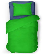 IMPAR Povlečení Zelené, 140 × 200 cm + 90 ×70 cm - Bed Linen