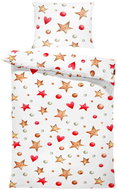 IMPAR Linen Christmas stars, 140 × 200 cm + 90 ×70 cm - Bed Linen