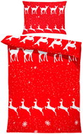IMPAR Christmas reindeer bedding, 140 × 200 cm + 90 ×70 cm - Bed Linen