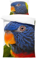 IMPAR Bedding colourful parrot, 140 × 200 cm + 90 ×70 cm - Bed Linen