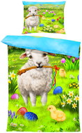 IMPAR Sheets Easter sheep, 140 × 200 cm + 90 ×70 cm - Bed Linen