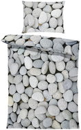 IMPAR Bed linen Grey stones, 140 × 200 cm + 90 ×70 cm - Bed Linen