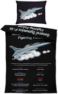 IMPAR Bedding F16 Fighting Falcon, 140 × 200 cm + 90 ×70 cm - Bed Linen