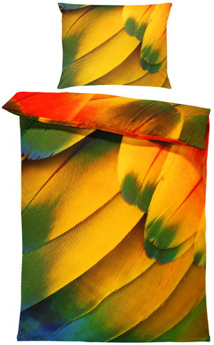 IMPAR Povlečení Ptačí peří, 140 × 200 cm + 90 ×70 cm - Obliečky - Hlavný obrázok