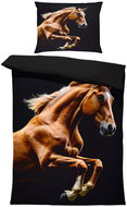 IMPAR Bed linen Brown horse, 140 × 200 cm + 90 ×70 cm - Bed Linen