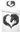 Bed linen Horse heart black, 140 × 200 cm + 90 ×70 cm