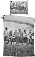 IMPAR Bed linen Workers on the traverse, 140 × 200 cm + 90 ×70 cm - Bed Linen
