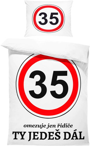 IMPAR Bedding You go on, 35 years, 140 × 200 cm + 90 ×70 cm - Bed Linen - Main image