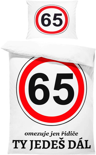 IMPAR Bedding You go on, 65 years, 140 × 200 cm + 90 ×70 cm - Bed Linen - Main image