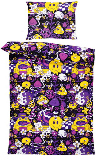 IMPAR Bed linen Psychedelic life, 140 × 200 cm + 90 ×70 cm - Bed Linen - Main image