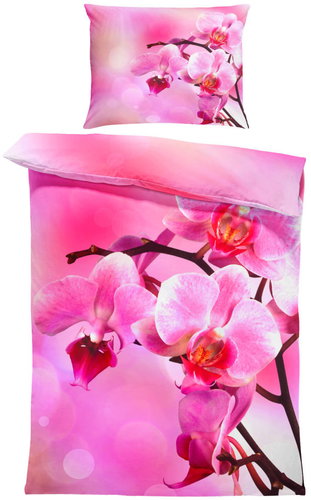 IMPAR Bed linen Pink orchid, 140 × 200 cm + 90 ×70 cm - Bed Linen - Main image