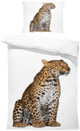 IMPAR Bedding Sitting cheetah, 140 × 200 cm + 90 ×70 cm - Bed Linen
