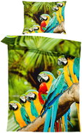 IMPAR Bedding Parrots, 140 × 200 cm + 90 ×70 cm - Bed Linen