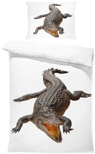 IMPAR Linen included Crocodile, 140 × 200 cm + 90 ×70 cm - Bed Linen - Main image
