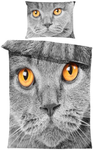 IMPAR Sheets Cat's eye view, 140 × 200 cm + 90 ×70 cm - Bed Linen - Main image