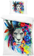 IMPAR Bed linen Lion art, 140 × 200 cm + 90 ×70 cm - Bed Linen