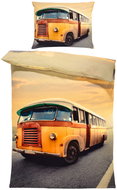 IMPAR Bedding Retro bus, 140 × 200 cm + 90 ×70 cm - Bed Linen