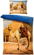 IMPAR Bedding Camel at the pyramid, 140 × 200 cm + 90 ×70 cm - Bed Linen