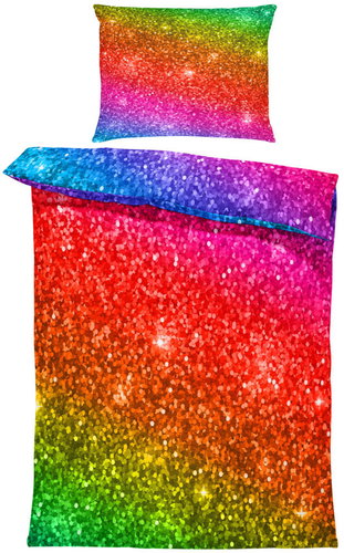 IMPAR Bed linen Glitter, 140 × 200 cm + 90 ×70 cm - Bed Linen - Main image
